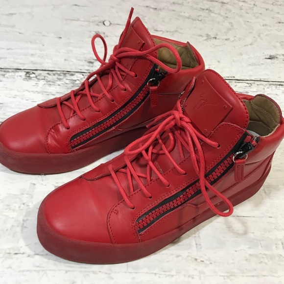 Giuseppe Zanotti men’s leather sneakers, size 42 - Picture 8 of 8